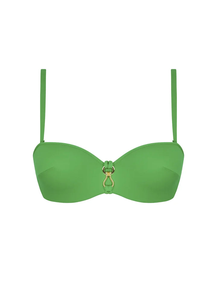 Lise Charmel Swimwear - Sillage Couture Cropped Bustier Vert Sillage
