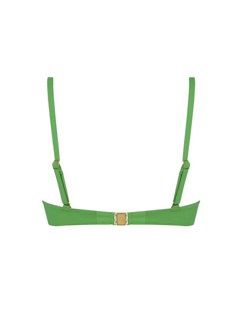 Lise Charmel Swimwear - Sillage Couture Cropped Bustier Vert Sillage