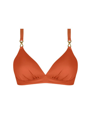 Lise Charmel Swimwear - Sillage Couture Wireless Padded Bikini Top Orange Sillage