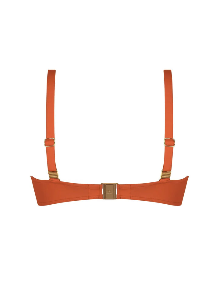 Lise Charmel Swimwear - Sillage Couture Wireless Padded Bikini Top Orange Sillage