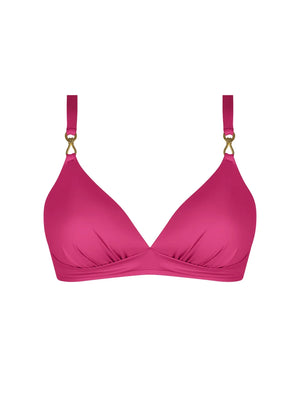 Lise Charmel Swimwear - Sillage Couture Wireless Padded Bikini Top Fuschia Sillage