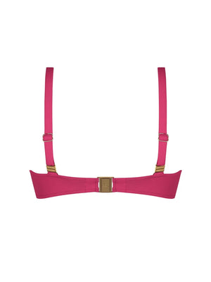 Lise Charmel Swimwear - Sillage Couture Wireless Padded Bikini Top Fuschia Sillage