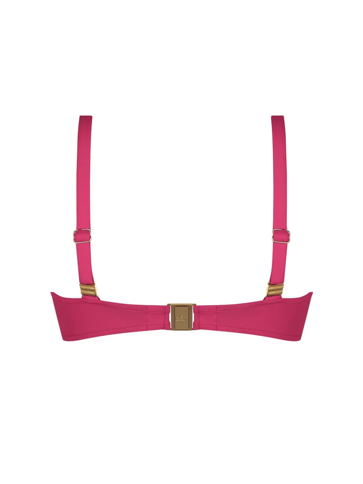 Lise Charmel Swimwear - Sillage Couture Wireless Padded Bikini Top Fuschia Sillage