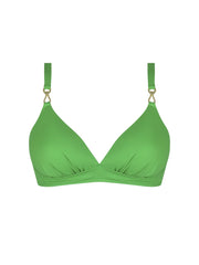 Lise Charmel Swimwear - Sillage Couture Wireless Padded Bikini Top Vert Sillage
