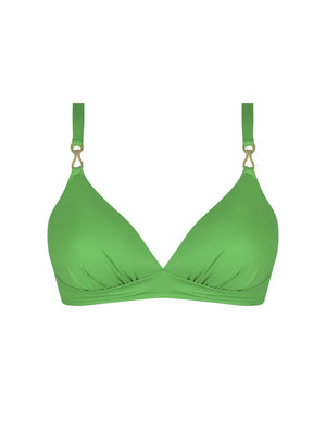 Lise Charmel Swimwear - Sillage Couture Wireless Padded Bikini Top Vert Sillage