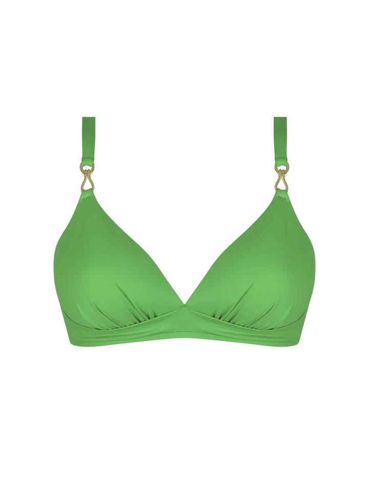 Lise Charmel Swimwear - Sillage Couture Wireless Padded Bikini Top Vert Sillage