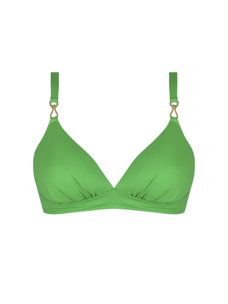 Lise Charmel Swimwear - Sillage Couture Wireless Padded Bikini Top Vert Sillage