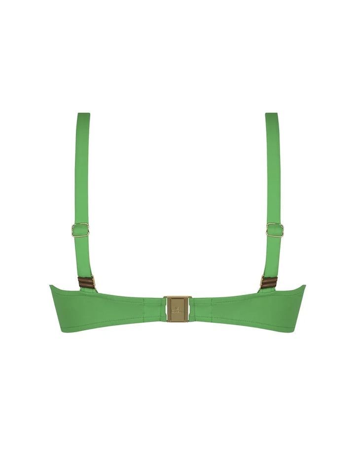 Lise Charmel Swimwear - Sillage Couture Wireless Padded Bikini Top Vert Sillage