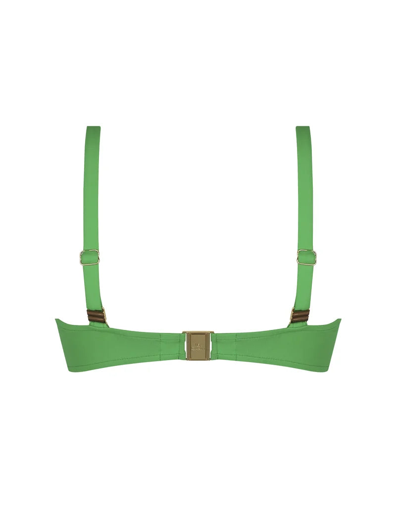 Lise Charmel Swimwear - Sillage Couture Wireless Padded Bikini Top Vert Sillage