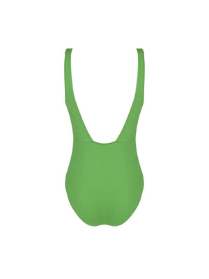 Lise Charmel Swimwear - Sillage Couture Wireless Swimsuit Underbreast Jewel Vert Sillage