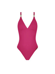 Lise Charmel Swimwear - Sillage Couture Wireless Swimsuit Strap Jewel Fuschia Sillage
