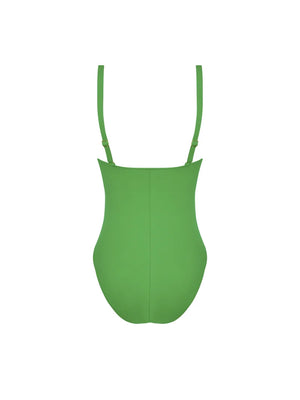 Lise Charmel Swimwear - Sillage Couture Wireless Swimsuit Strap Jewel Vert Sillage