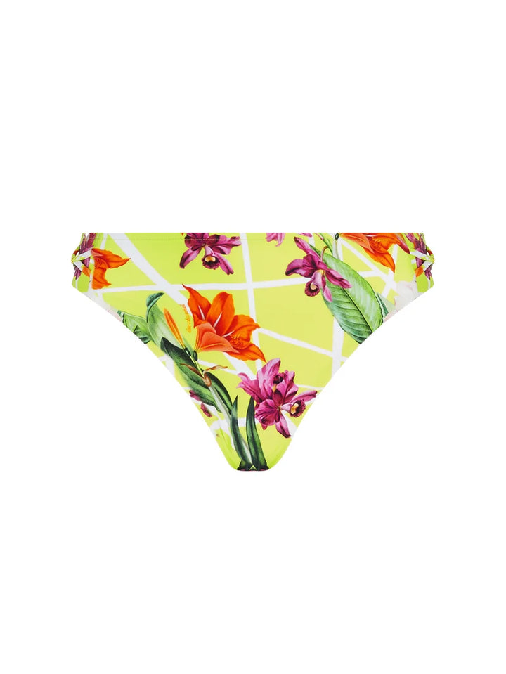 Lise Charmel Swimwear - Fleurs Splendeur Wide Side And Bottom Bikini Splendeur Lime