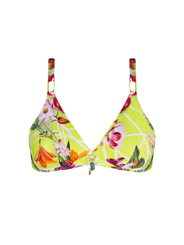 Lise Charmel Swimwear - Fleurs Splendeur Underwired Bikini Splendeur Lime