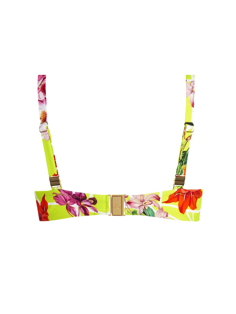Lise Charmel Swimwear - Fleurs Splendeur Balconet Bikini Splendeur Lime