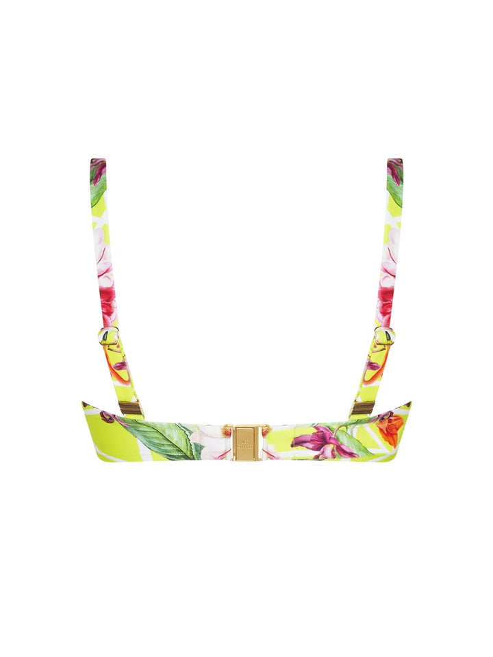 Lise Charmel Swimwear - Fleurs Splendeur Wireless Padded Bikini Splendeur Lime
