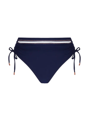Lise Charmel Swimwear - Cordage Precieux Classic Bikini With Adjustable Ties Cordage Navy