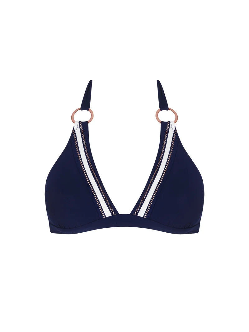 Lise Charmel Swimwear - Cordage Precieux Triangle Bikini Cordage Navy
