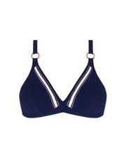 Lise Charmel Swimwear - Cordage Precieux Underwired Triangle Bikini Cordage Navy