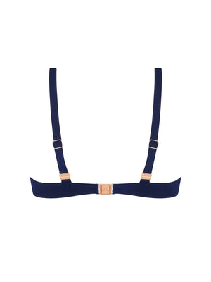 Lise Charmel Swimwear - Cordage Precieux Underwired Triangle Bikini Cordage Navy