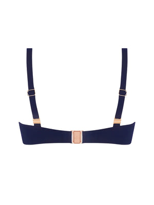 Lise Charmel Swimwear - Cordage Precieux Balconet Top Cordage Navy