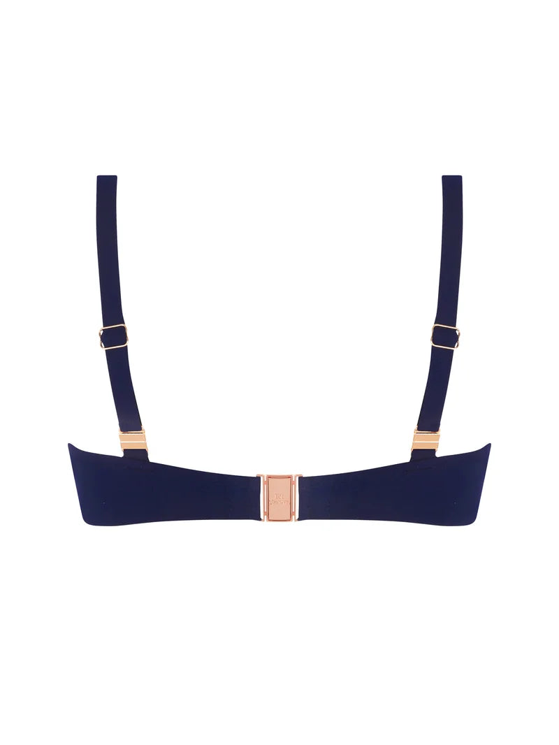Lise Charmel Swimwear - Cordage Precieux Balconet Top Cordage Navy