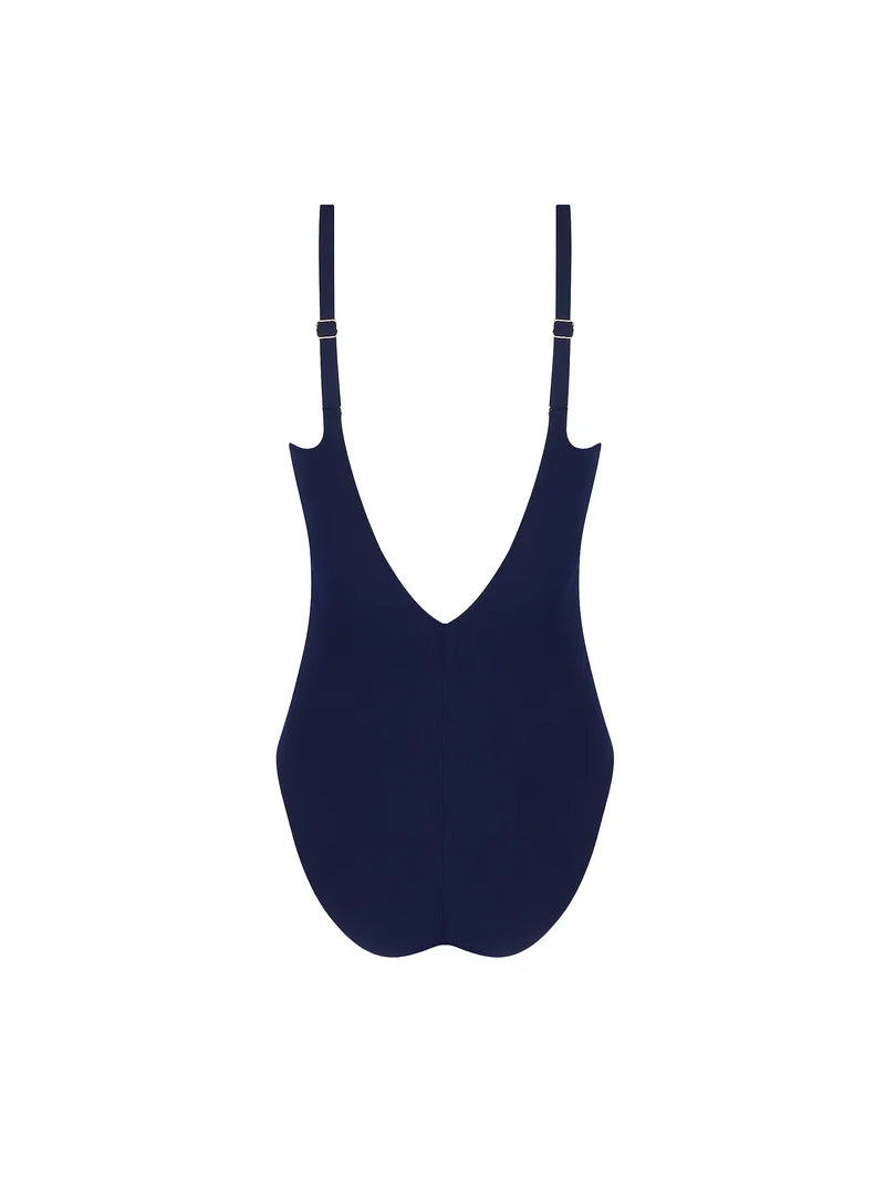 Lise Charmel Swimwear - Cordage Precieux Wireless Swimsuit Cordage Navy