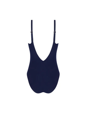 Lise Charmel Swimwear - Cordage Precieux Wireless Swimsuit Cordage Navy