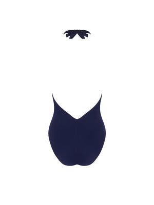 Lise Charmel Swimwear - Cordage Precieux Wireless Seduction Halter Swimsuit Cordage Navy