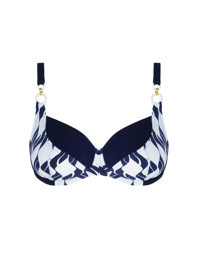 Lise Charmel Swimwear - Danse Des Vagues Balconet Bikini Danse Blue