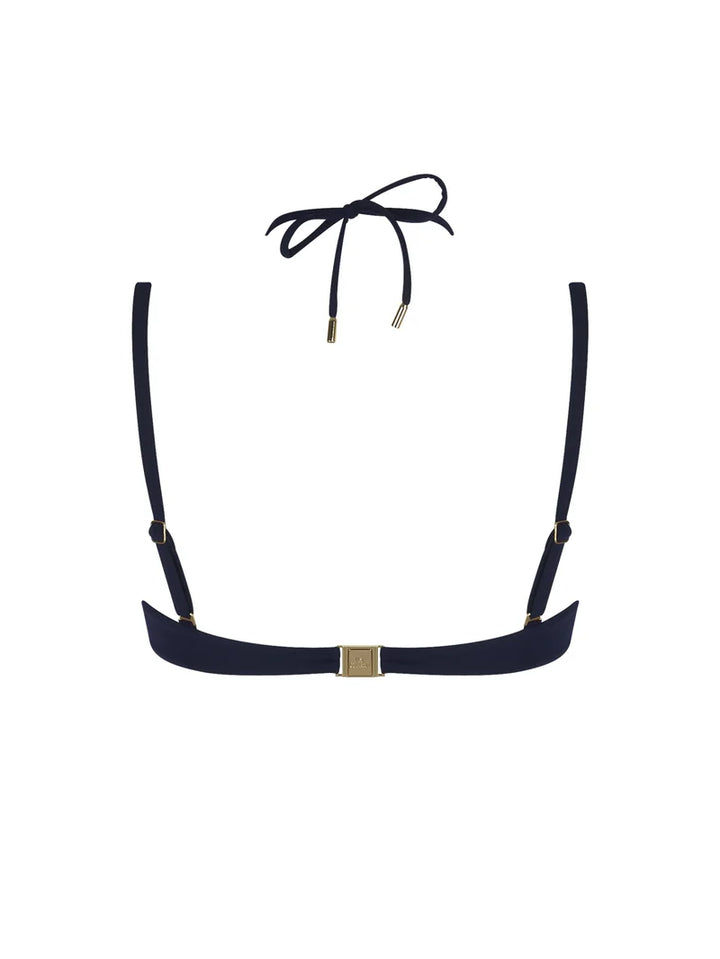 Lise Charmel Swimwear - Danse Des Vagues Cropped Bustier Bikini Danse Blue