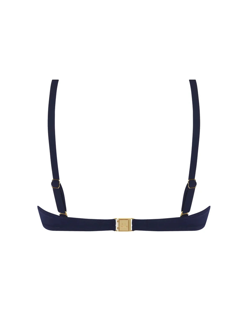 Lise Charmel Swimwear - Danse Des Vagues Padded Plunge Bikini Danse Blue