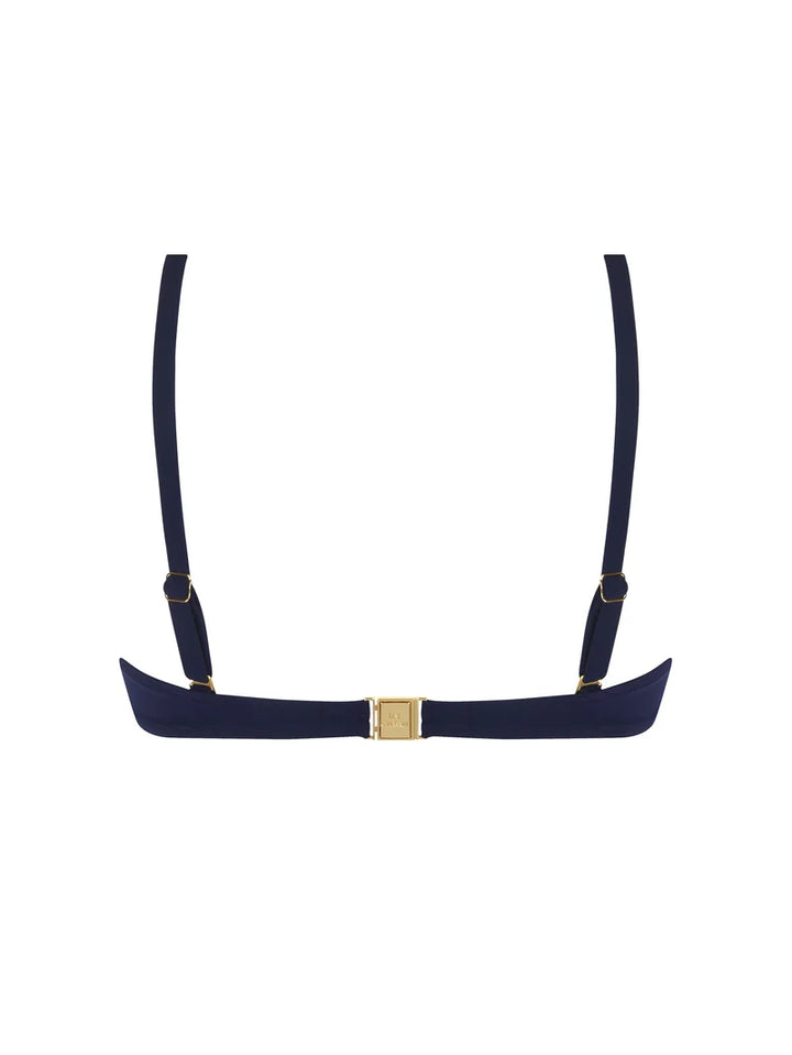 Lise Charmel Swimwear - Danse Des Vagues Padded Plunge Bikini Danse Blue