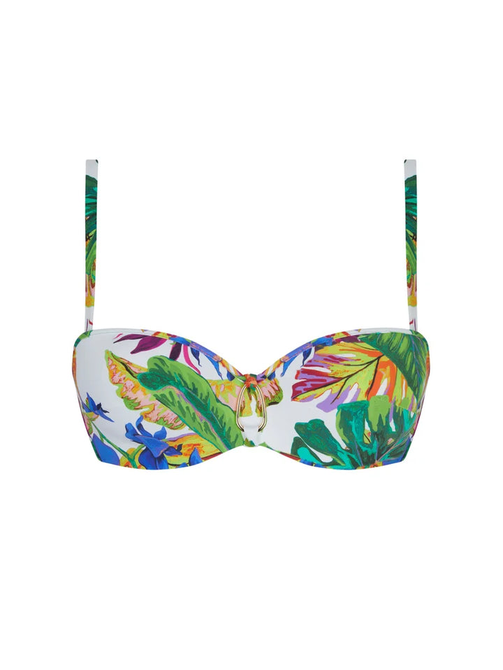Lise Charmel Swimwear - Eblouissant Eden Cropped Bustier Bikini Symphonie Eden