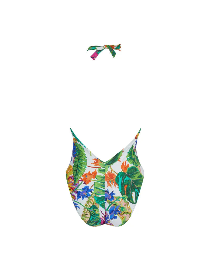 Lise Charmel Swimwear - Eblouissant Eden Wireless Seduction Halter Swimsuit Symphonie Eden