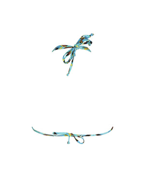 Antigel Swimwear by Lise Charmel - La Psychedelique Soft Padded Triangle Bikini Bleu Vibrant