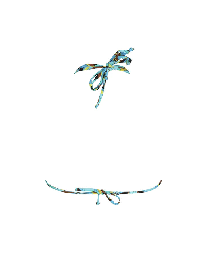 Antigel Swimwear von Lise Charmel - La Psychedelique Soft Padded Triangle Bikini Bleu Vibrant