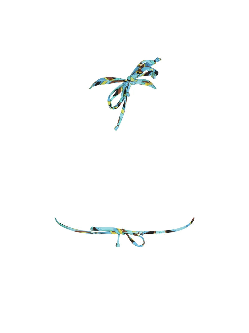 Antigel Swimwear by Lise Charmel - La Psychedelique Soft Padded Triangle Bikini Bleu Vibrant