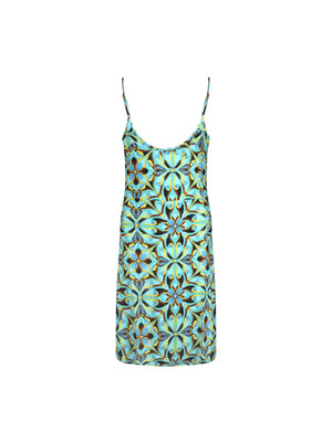 Antigel Swimwear by Lise Charmel - La Psychedelique Beach Dress Bleu Vibrant