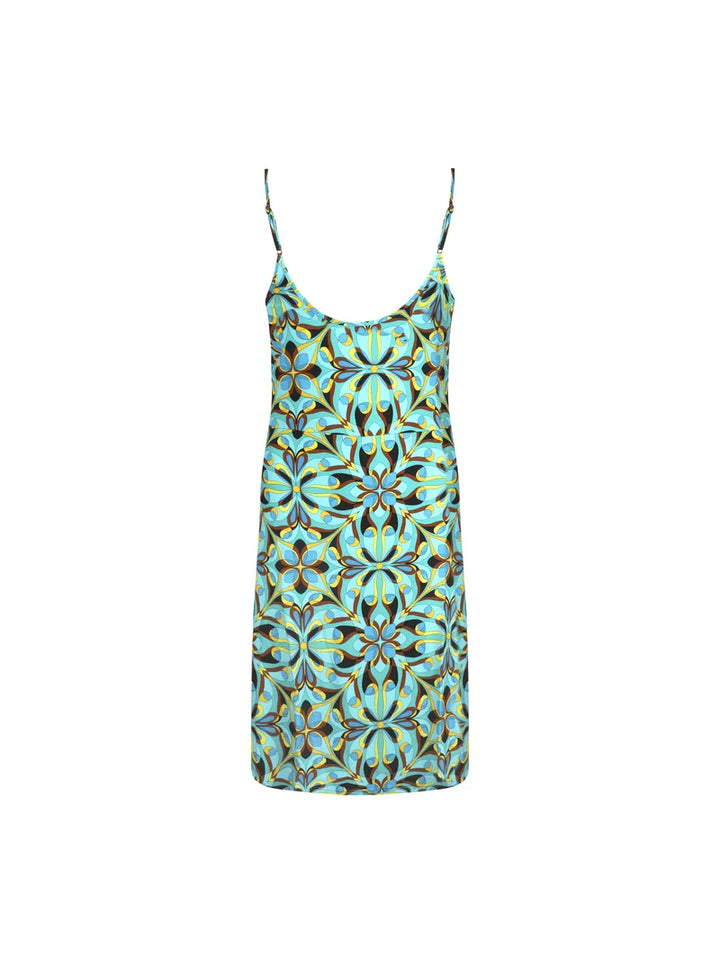 Antigel Swimwear von Lise Charmel - La Psychedelique Strandkleid Bleu Vibrant