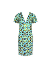 Antigel Swimwear by Lise Charmel - La Psychedelique Town Dress Bleu Vibrant