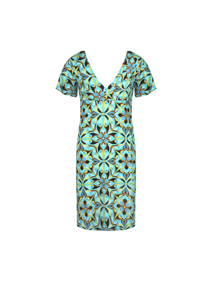 Antigel Swimwear von Lise Charmel - La Psychedelique Town Dress Bleu Vibrant