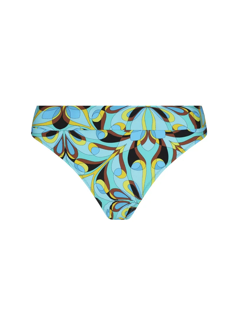 Antigel Swimwear by Lise Charmel - La Psychedelique Wide Side And Bottom Bikini Bleu Vibrant
