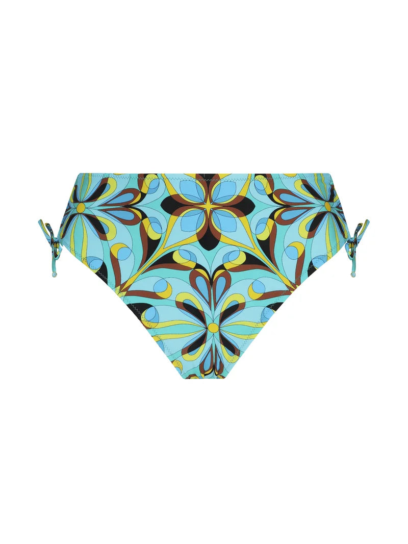 Antigel Swimwear by Lise Charmel - La Psychedelique Classic Bikini With Adjustable Ties Bleu Vibrant