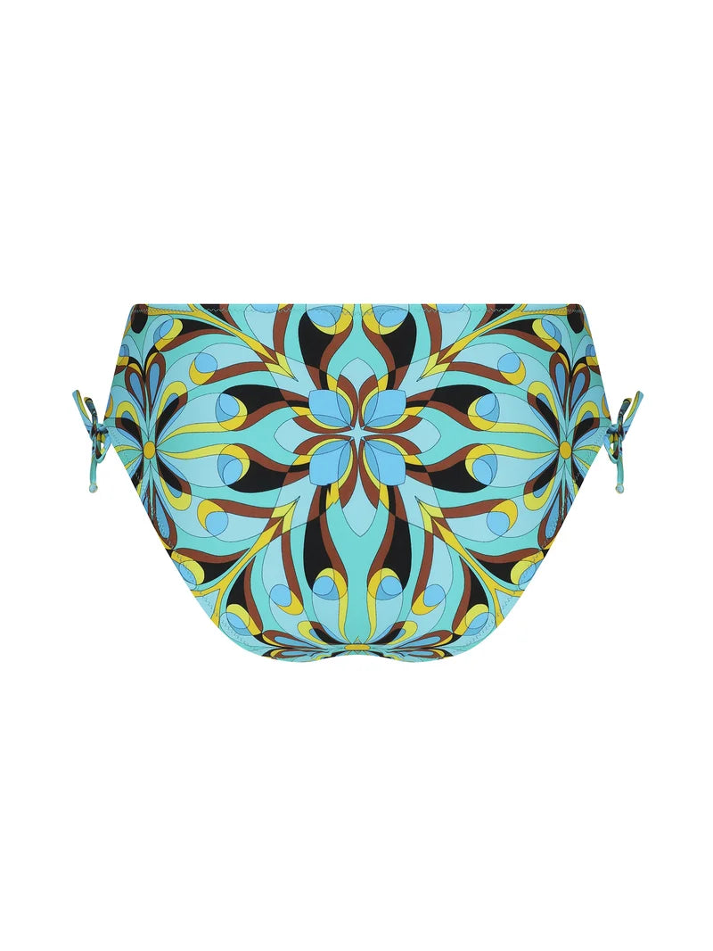Antigel Swimwear by Lise Charmel - La Psychedelique Classic Bikini With Adjustable Ties Bleu Vibrant