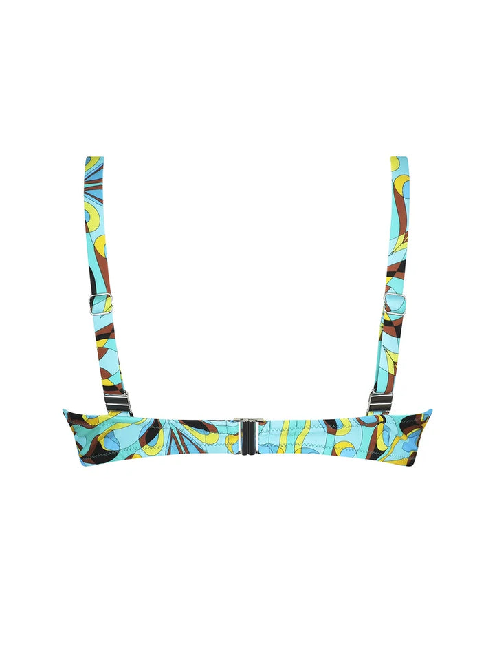 Antigel Swimwear von Lise Charmel - La Psychedelique Balconet Top Bleu Vibrant