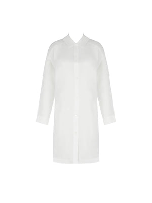 Lise Charmel Swimwear - Voyage D'ete Long Sleeved Long Shirt Blanc