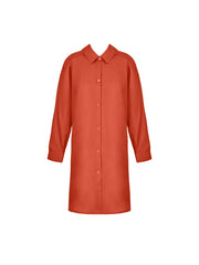 Lise Charmel Swimwear - Voyage D'ete Long Sleeved Long Shirt Orange Sillage