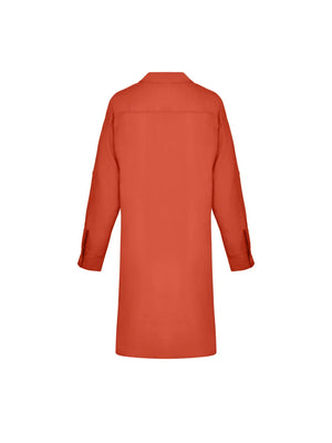 Lise Charmel Swimwear - Voyage D'ete Long Sleeved Long Shirt Orange Sillage