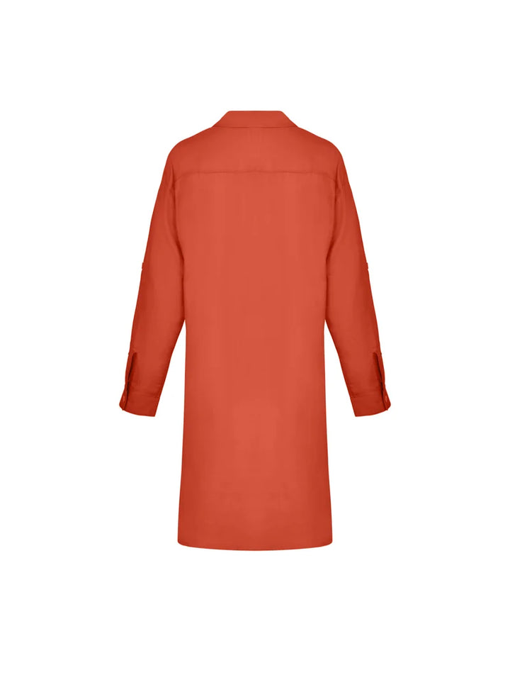 Lise Charmel Swimwear - Voyage D'ete Long Sleeved Long Shirt Orange Sillage